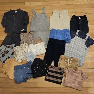 Big Carter's bundle of Summer clothing, size 6 month